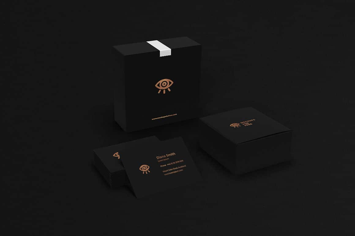 Download Free Mockup - Corporate Boxes | Free Commercial Use ...